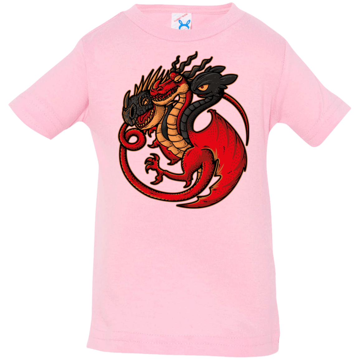 T-Shirts Pink / 6 Months FIRE BLOOD AND TRAINING Infant PremiumT-Shirt