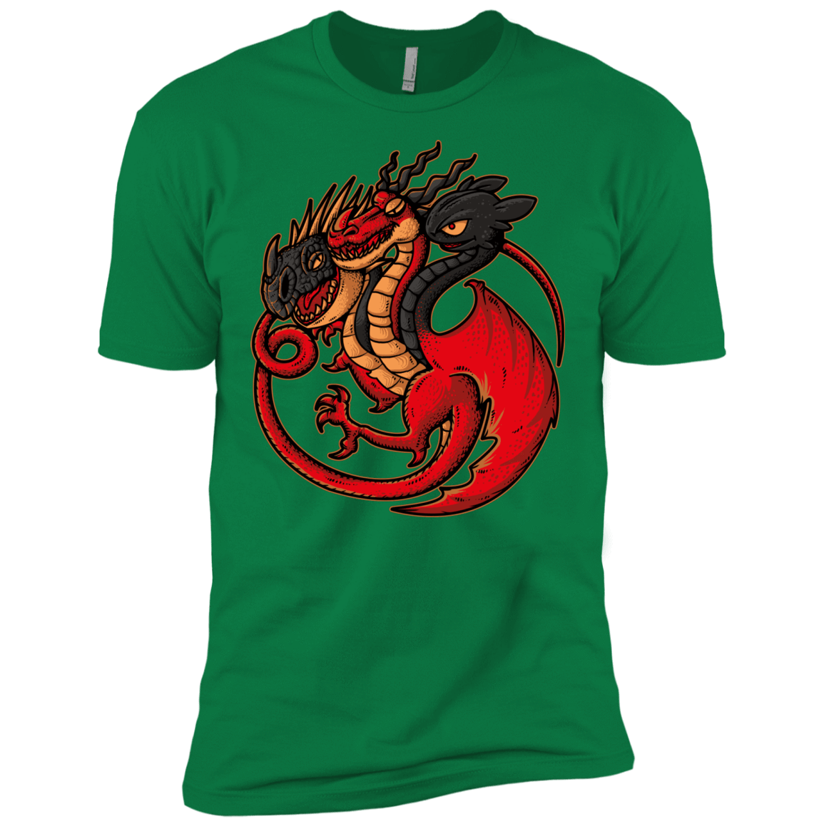 T-Shirts Kelly Green / X-Small FIRE BLOOD AND TRAINING Men's Premium T-Shirt