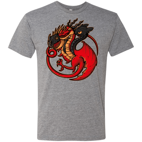 T-Shirts Premium Heather / Small FIRE BLOOD AND TRAINING Men's Triblend T-Shirt
