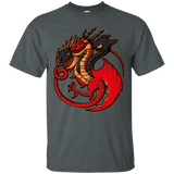 T-Shirts Dark Heather / Small FIRE BLOOD AND TRAINING T-Shirt