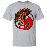 T-Shirts Sport Grey / Small FIRE BLOOD AND TRAINING T-Shirt