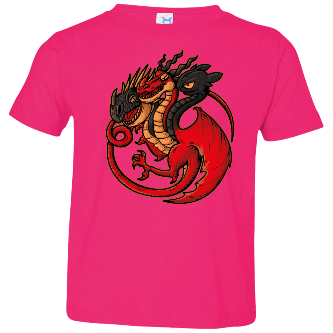 T-Shirts Hot Pink / 2T FIRE BLOOD AND TRAINING Toddler Premium T-Shirt