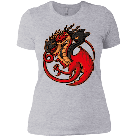 T-Shirts Heather Grey / X-Small FIRE BLOOD AND TRAINING Women's Premium T-Shirt