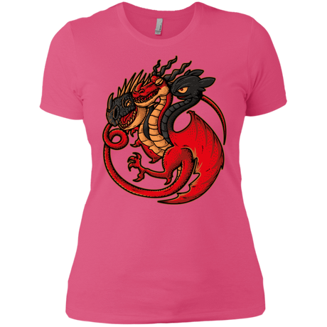 T-Shirts Hot Pink / X-Small FIRE BLOOD AND TRAINING Women's Premium T-Shirt