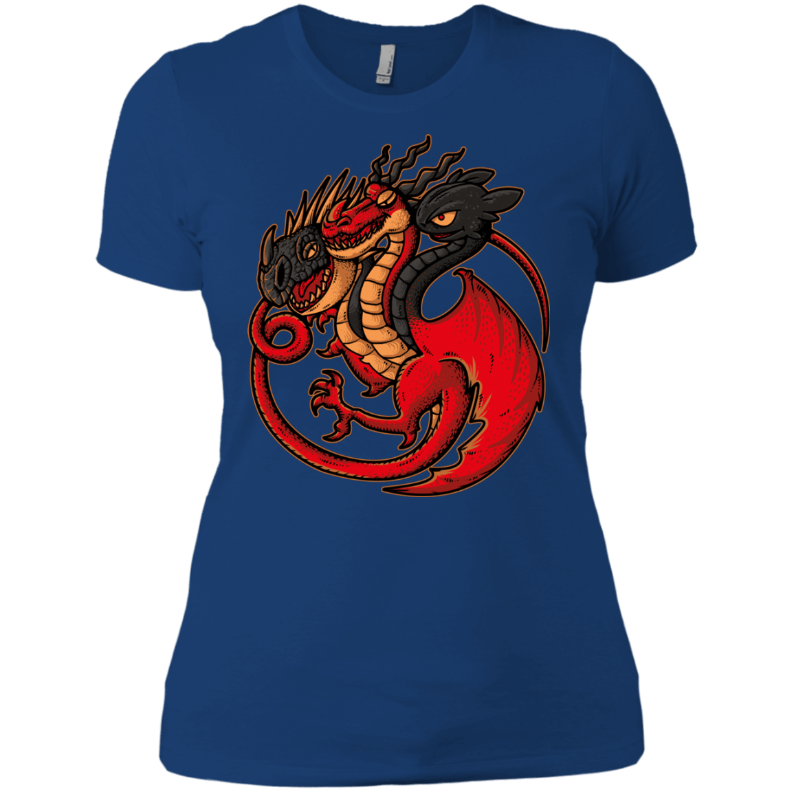 T-Shirts Royal / X-Small FIRE BLOOD AND TRAINING Women's Premium T-Shirt