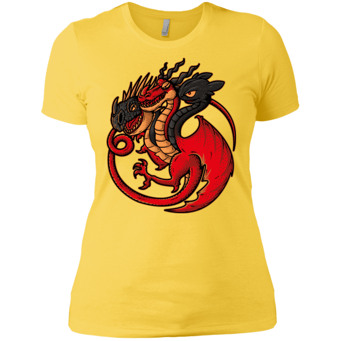 T-Shirts Vibrant Yellow / X-Small FIRE BLOOD AND TRAINING Women's Premium T-Shirt