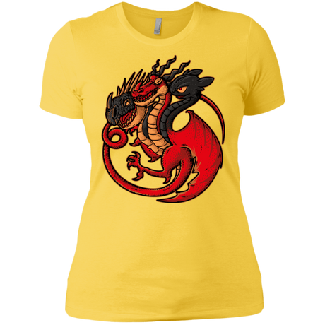T-Shirts Vibrant Yellow / X-Small FIRE BLOOD AND TRAINING Women's Premium T-Shirt