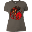 T-Shirts Warm Grey / X-Small FIRE BLOOD AND TRAINING Women's Premium T-Shirt