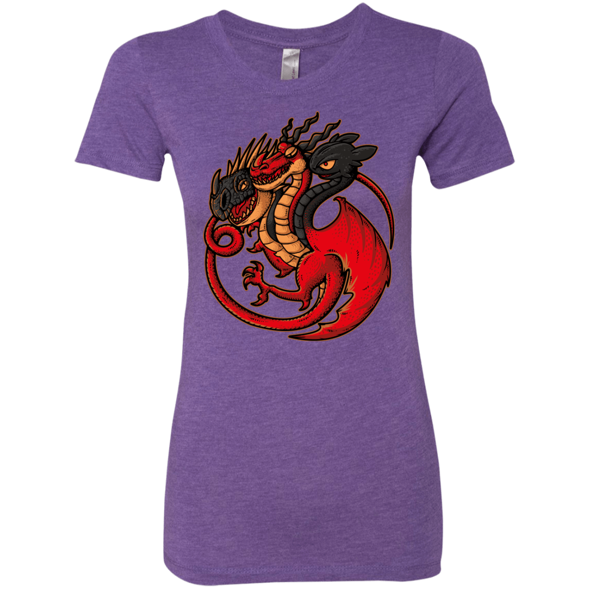 T-Shirts Purple Rush / Small FIRE BLOOD AND TRAINING Women's Triblend T-Shirt