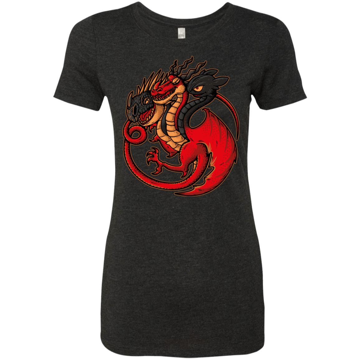 T-Shirts Vintage Black / Small FIRE BLOOD AND TRAINING Women's Triblend T-Shirt