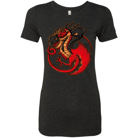 T-Shirts Vintage Black / Small FIRE BLOOD AND TRAINING Women's Triblend T-Shirt