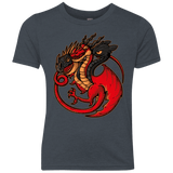 T-Shirts Vintage Navy / YXS FIRE BLOOD AND TRAINING Youth Triblend T-Shirt