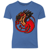 T-Shirts Vintage Royal / YXS FIRE BLOOD AND TRAINING Youth Triblend T-Shirt