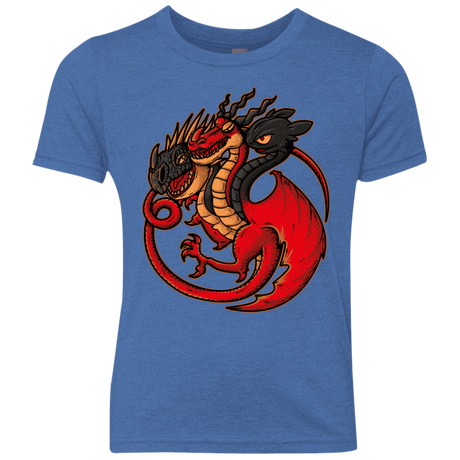 T-Shirts Vintage Royal / YXS FIRE BLOOD AND TRAINING Youth Triblend T-Shirt