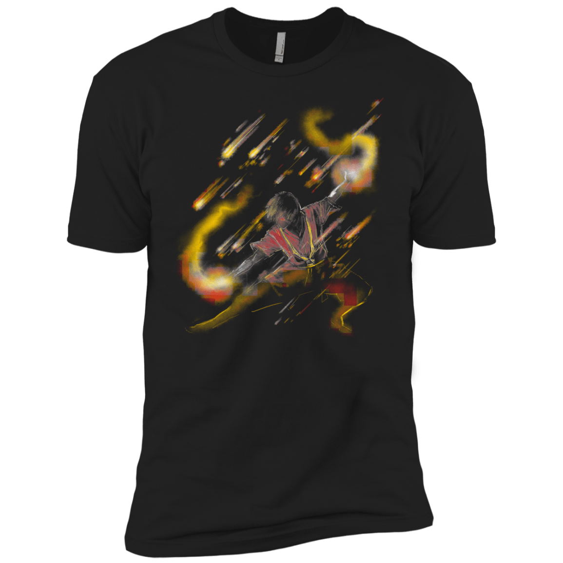 T-Shirts Black / YXS Fire Dancer Boys Premium T-Shirt