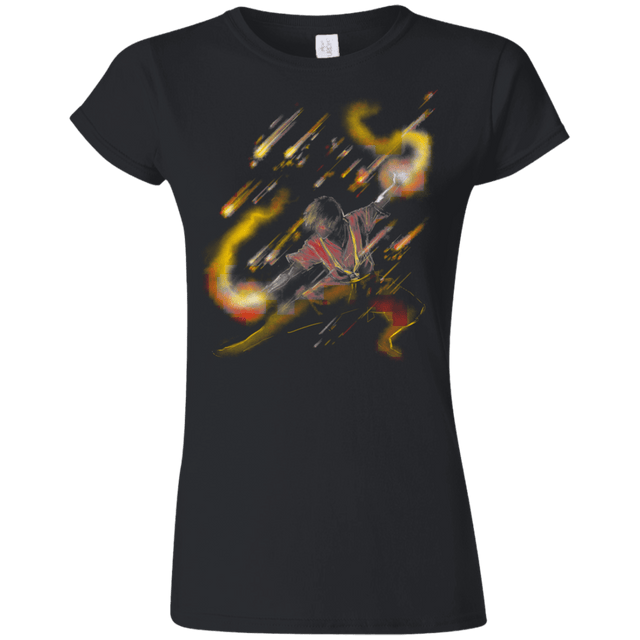 T-Shirts Black / S Fire Dancer Junior Slimmer-Fit T-Shirt