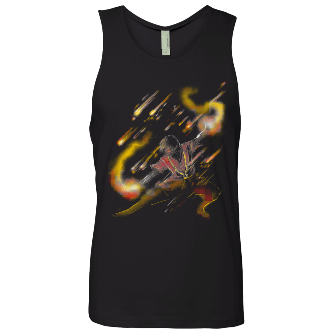 T-Shirts Black / S Fire Dancer Men's Premium Tank Top