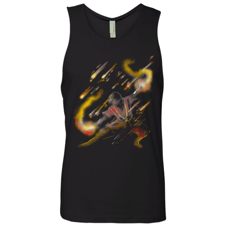 T-Shirts Black / S Fire Dancer Men's Premium Tank Top