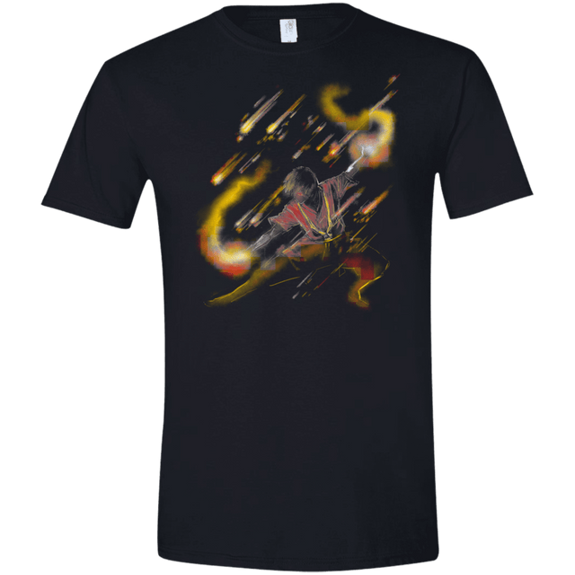 T-Shirts Black / X-Small Fire Dancer Men's Semi-Fitted Softstyle