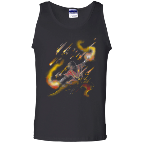 T-Shirts Black / S Fire Dancer Men's Tank Top