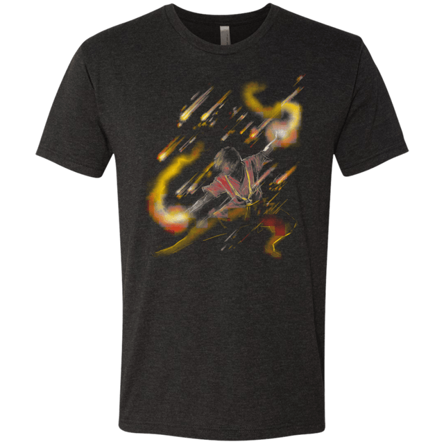 T-Shirts Vintage Black / S Fire Dancer Men's Triblend T-Shirt