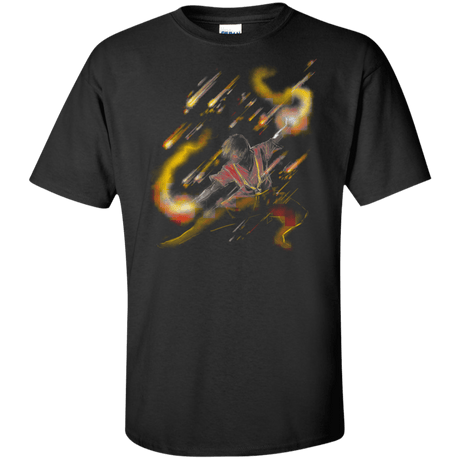 T-Shirts Black / XLT Fire Dancer Tall T-Shirt