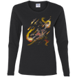 T-Shirts Black / S Fire Dancer Women's Long Sleeve T-Shirt