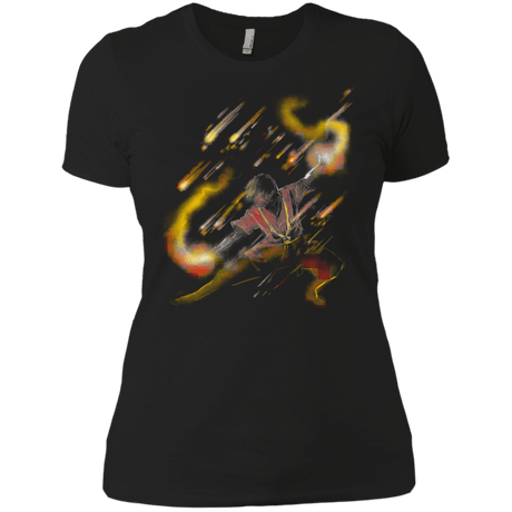 T-Shirts Black / X-Small Fire Dancer Women's Premium T-Shirt