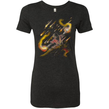 T-Shirts Vintage Black / S Fire Dancer Women's Triblend T-Shirt