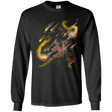 T-Shirts Black / YS Fire Dancer Youth Long Sleeve T-Shirt