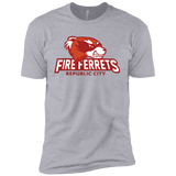 T-Shirts Heather Grey / YXS Fire Ferrets Boys Premium T-Shirt