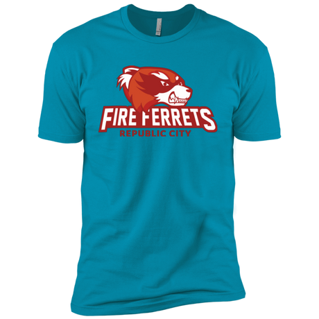 T-Shirts Turquoise / YXS Fire Ferrets Boys Premium T-Shirt