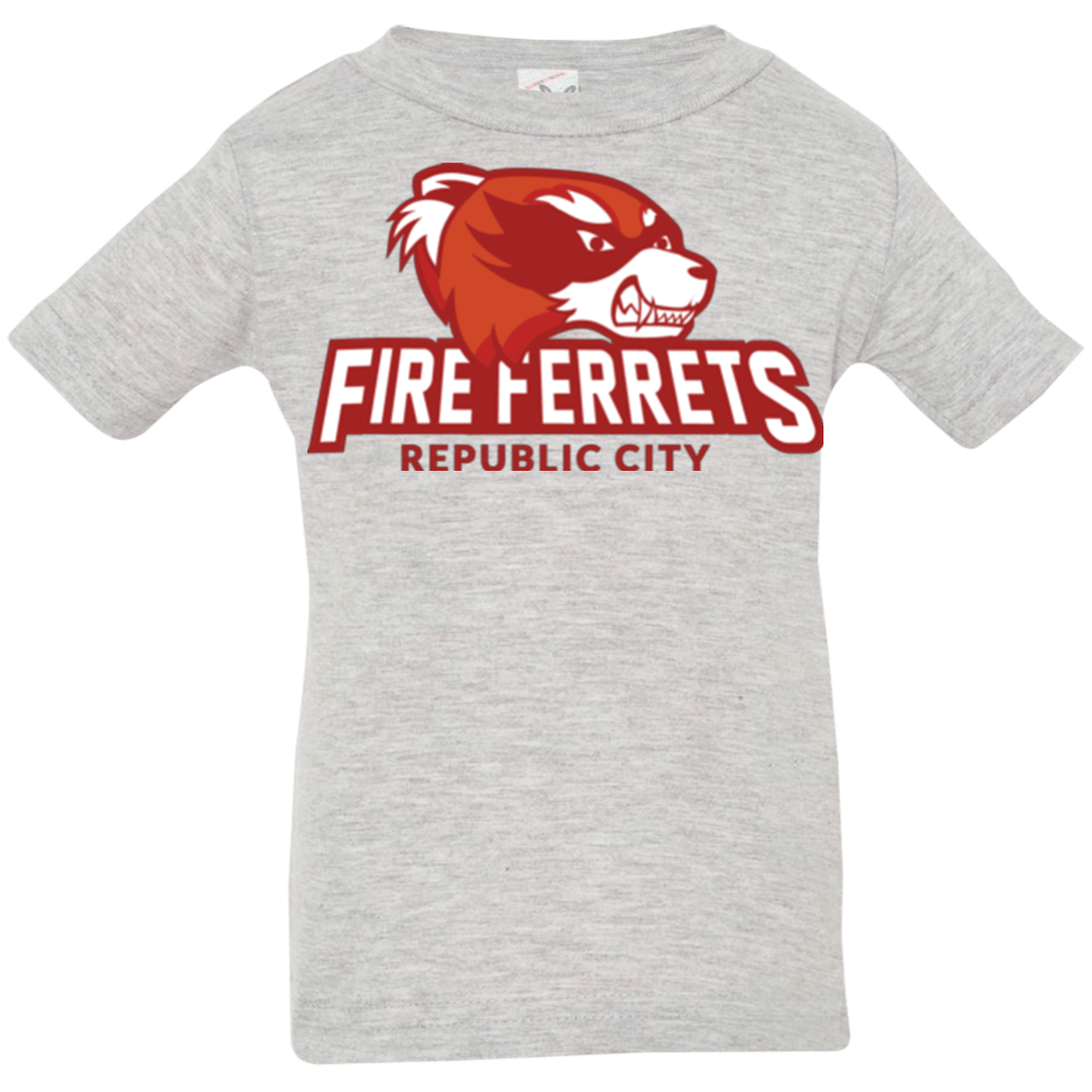 T-Shirts Heather / 6 Months Fire Ferrets Infant PremiumT-Shirt