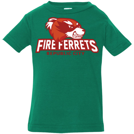 T-Shirts Kelly / 6 Months Fire Ferrets Infant PremiumT-Shirt