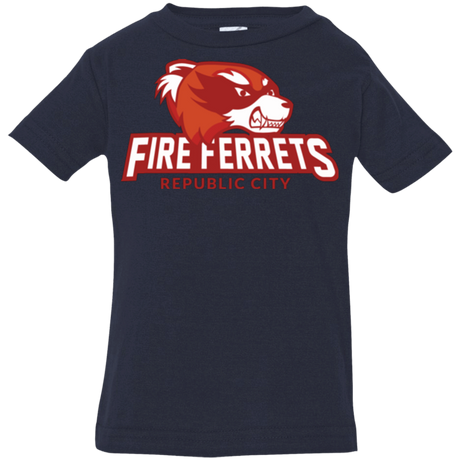 T-Shirts Navy / 6 Months Fire Ferrets Infant PremiumT-Shirt