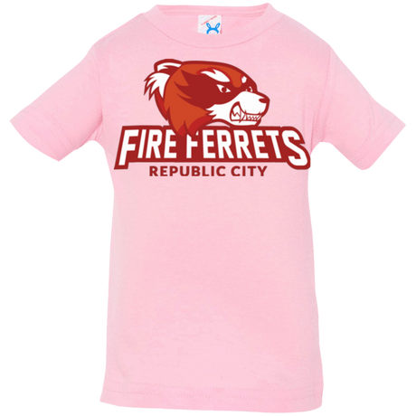 T-Shirts Pink / 6 Months Fire Ferrets Infant PremiumT-Shirt