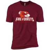 T-Shirts Cardinal / X-Small Fire Ferrets Men's Premium T-Shirt