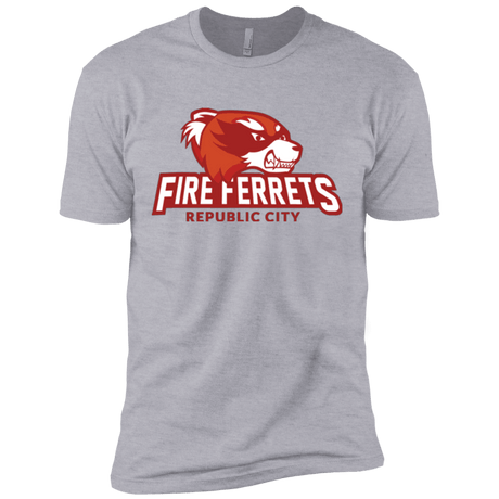 T-Shirts Heather Grey / X-Small Fire Ferrets Men's Premium T-Shirt