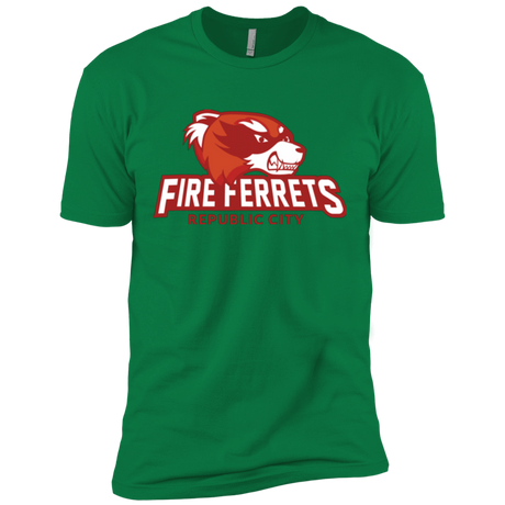 T-Shirts Kelly Green / X-Small Fire Ferrets Men's Premium T-Shirt