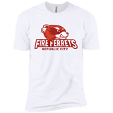 T-Shirts White / X-Small Fire Ferrets Men's Premium T-Shirt