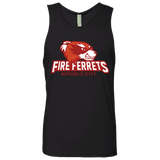 T-Shirts Black / Small Fire Ferrets Men's Premium Tank Top
