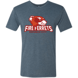 T-Shirts Indigo / Small Fire Ferrets Men's Triblend T-Shirt