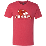 T-Shirts Vintage Red / Small Fire Ferrets Men's Triblend T-Shirt