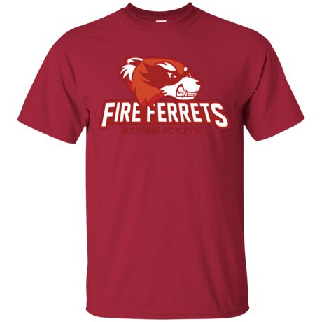 T-Shirts Cardinal / Small Fire Ferrets T-Shirt