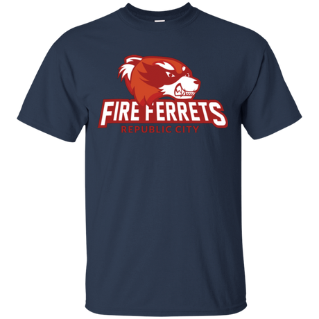 T-Shirts Navy / Small Fire Ferrets T-Shirt