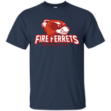 T-Shirts Navy / Small Fire Ferrets T-Shirt