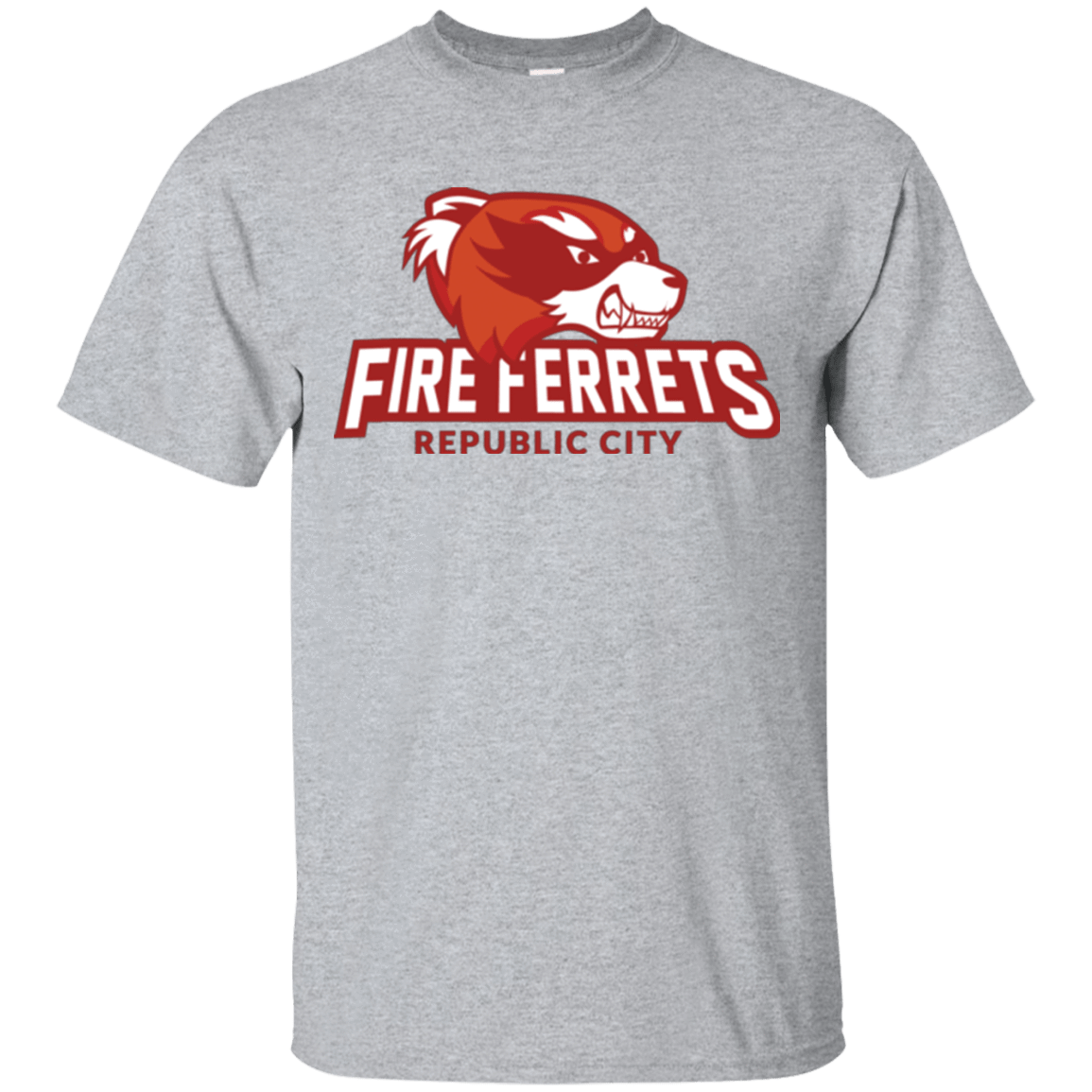 T-Shirts Sport Grey / Small Fire Ferrets T-Shirt