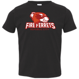 T-Shirts Black / 2T Fire Ferrets Toddler Premium T-Shirt