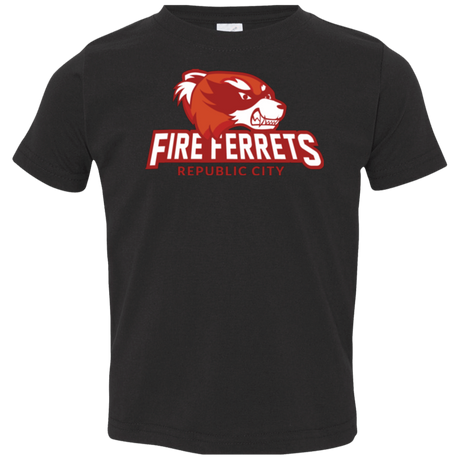 T-Shirts Black / 2T Fire Ferrets Toddler Premium T-Shirt