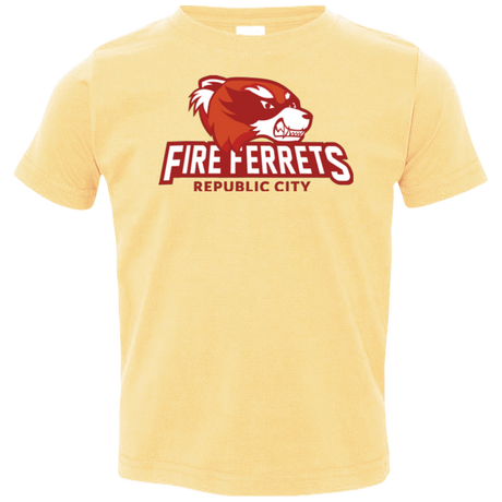 T-Shirts Butter / 2T Fire Ferrets Toddler Premium T-Shirt